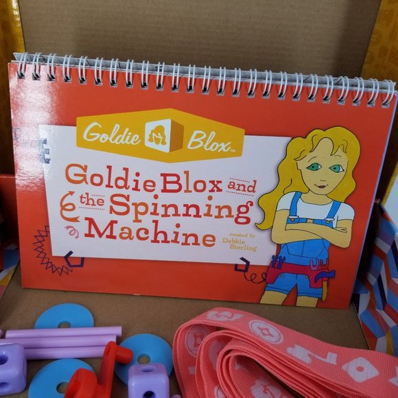 Goldie Blox Spinning Machine Design Maker STEM Learning Education 6+ Years Girl - Picture 5 of 13